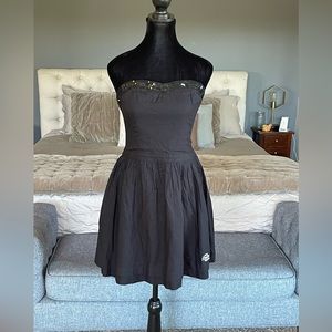 SuperDry Strapless Summer Cotton Dress
